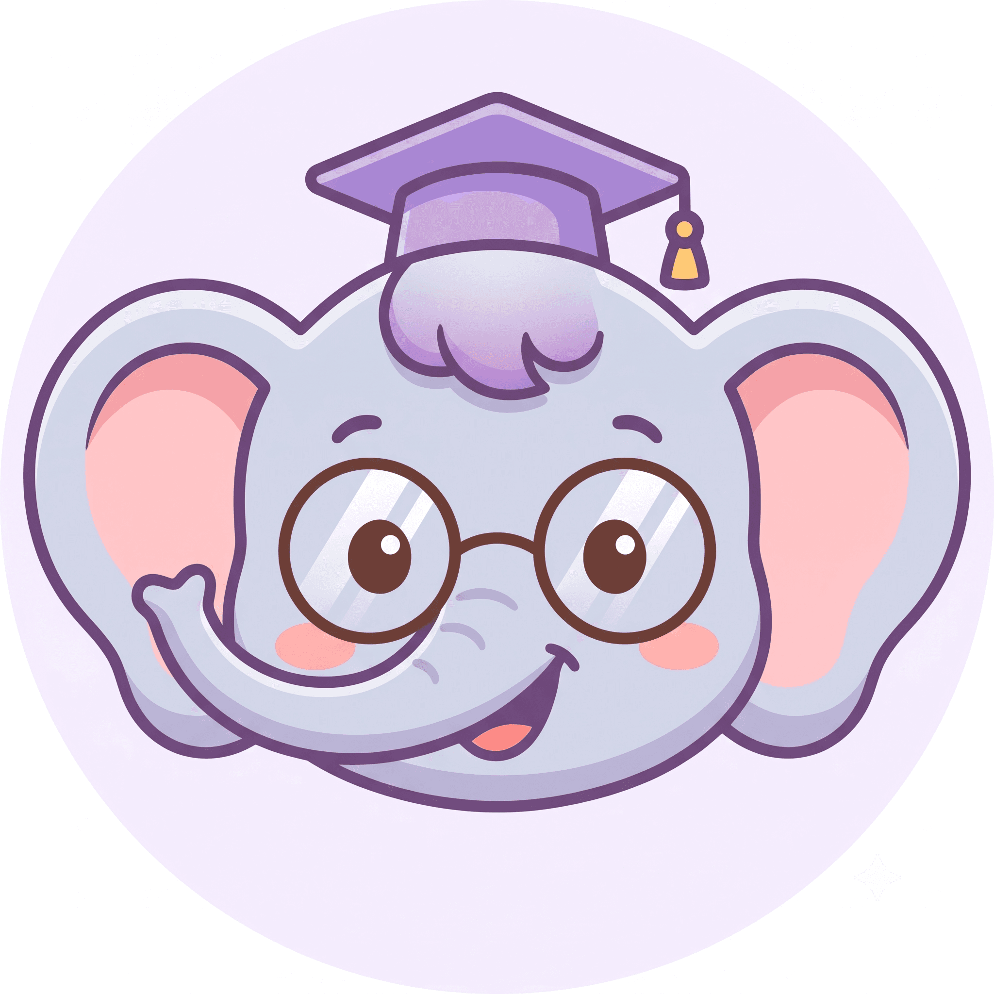 クーノ博士の顔のイラスト